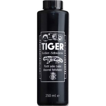 B&E Tiger črnilo za usnje, 250 ml