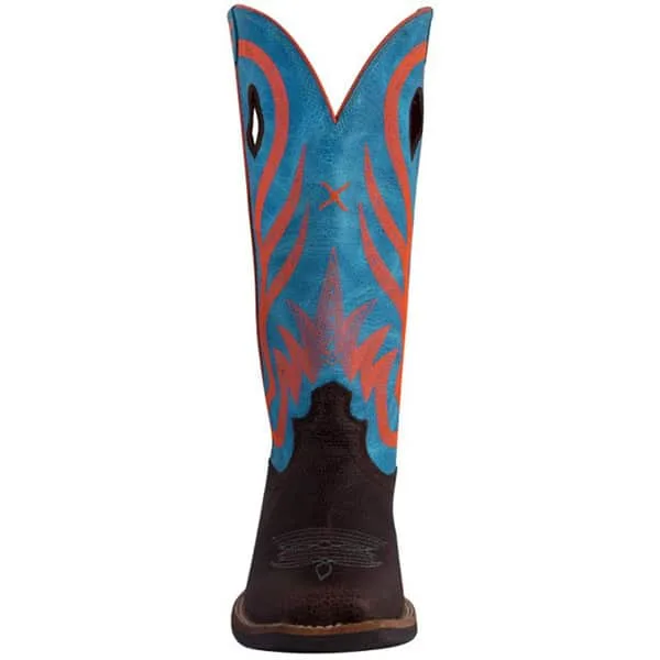 Twisted X škornji Ruff Stock blue, ženski 11