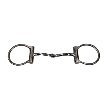Snaffle brzda Twisted wire