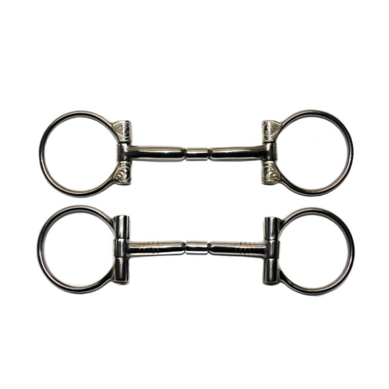 Billy Allen snaffle brzda D-ring 6