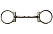 Billy Allen snaffle brzda D-ring 12