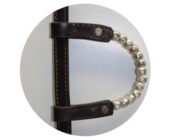 EE Tack western uzda Silver Roller Pipe’s, na eno uho 18