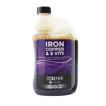 NetTex železo, baker in B vitamini sirup, 500 ml