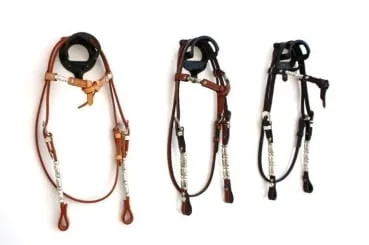 EE Tack western Show uzda Silver Roller Pipe’s, Futurity 3