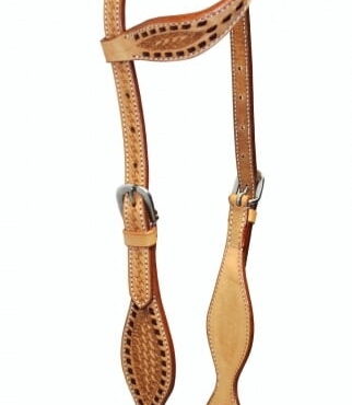 EE Tack western Show uzda na eno uho