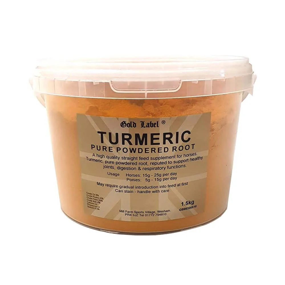 Gold Label 100% kurkuma v prahu, 1,5 kg 3