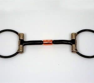 Snaffle brzda Twisted Wire D 3