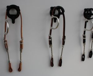 EE Tack western uzda Silver Side Pipe’s, na eno uho