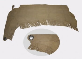 Western chapsi, črni 3