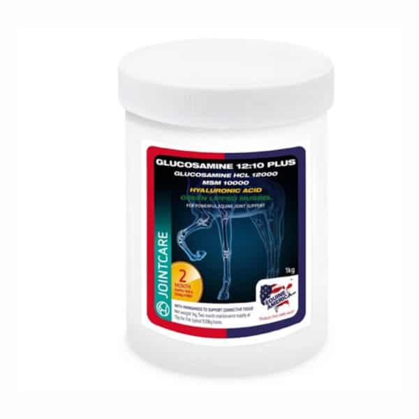 Equine America Glukozamin z Zelenousto školjko, 1 kg