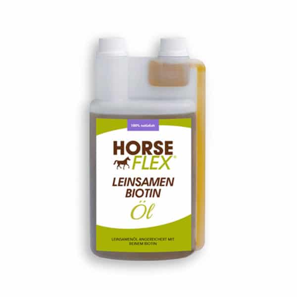 Horseflex Laneno olje + biotin, 1 L 4