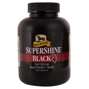 Absorbine SuperShine črno olje za kopita, 236 ml