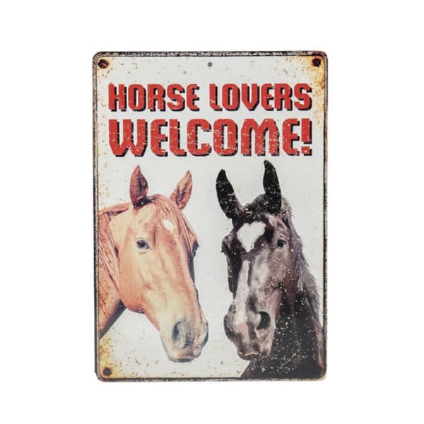 Tabla ljubitelji konj dobrodošli 4