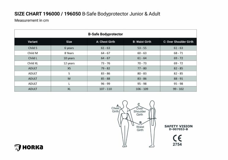 Horka zaščitni jopič B-safe Junior 7