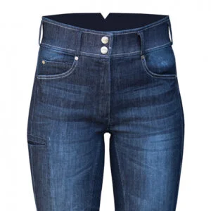 Equetech jahalne hlače Ultimo Denim 16